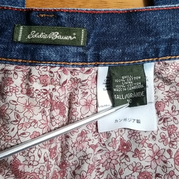 Eddie Bauer Flannel Lined Jeans - Picture 6 of 8